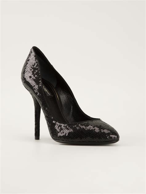 dolce gabbana pumps schwarz|dolce & gabbana shoe outlet.